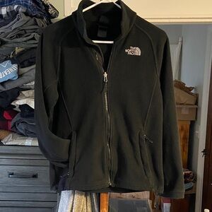 The North Face Black Full-Zip Fleece Jacket